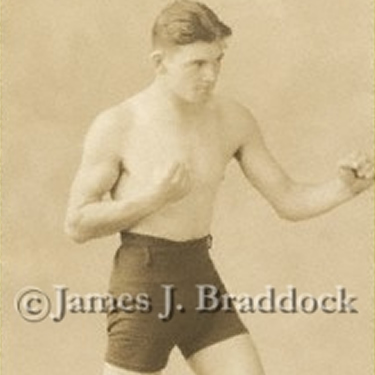 Jim Braddock's first publicity photo, 1926